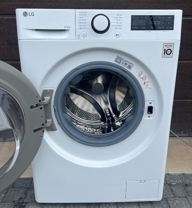 2025рік Пралка з сушкою 2в1 LG F2Y5PRP6W 8/5кг 1400об 45см глибина Бережаны - изображение 4