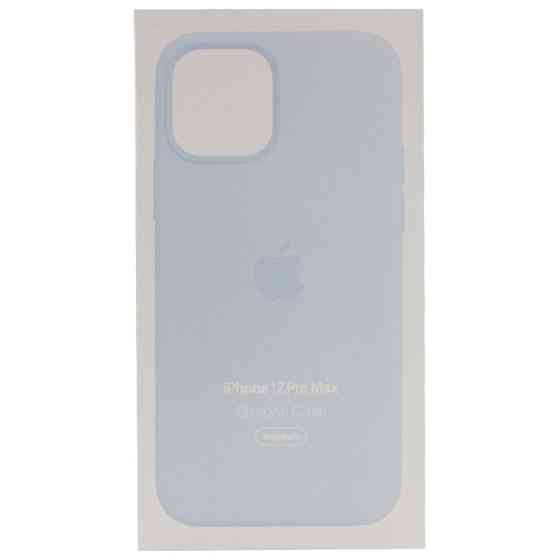Чехол Silicone case (AAA) full with Magsafe and Animation для Apple iPhone 12 Pro Max (6.7") Херсон