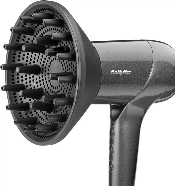 Фен Babyliss D6200DE 1600 Вт серебристый Киев - изображение 4