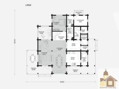 Купити зруб дерев’яного будинку під ключ від ЗСБ Одеса - зображення 8