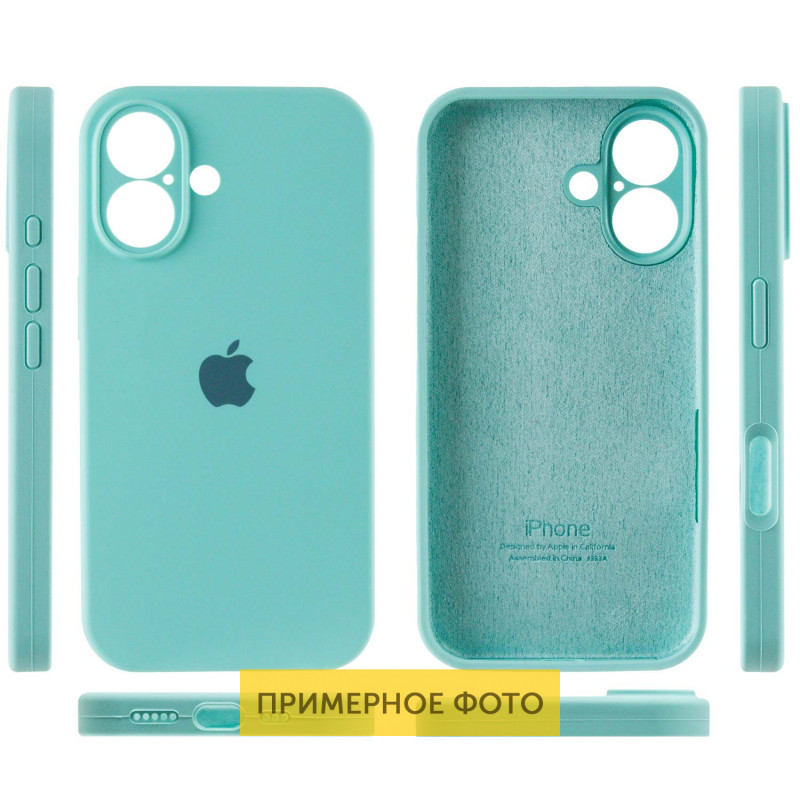 Чехол Silicone Case Full Camera Protective (AA) для Apple iPhone 16 Plus (6.7") Херсон - зображення 4