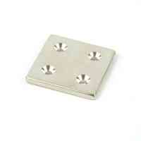 Магніт 40x40x4 mm -7/3.5 mm x 4 потай Одеса