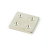 Магніт 40x40x4 mm -7/3.5 mm x 4 потай Одеса