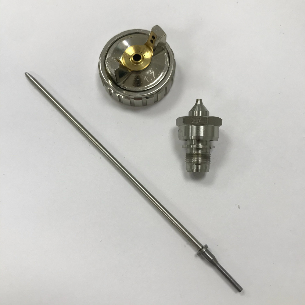 Форсунка 1,7мм для краскопультов MP-200 AUARITA NS-MP-200-1.7 Харьков - изображение 8