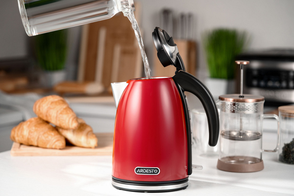 Электрочайник Ardesto EKL-F340R 1.7 л красный Київ - зображення 5