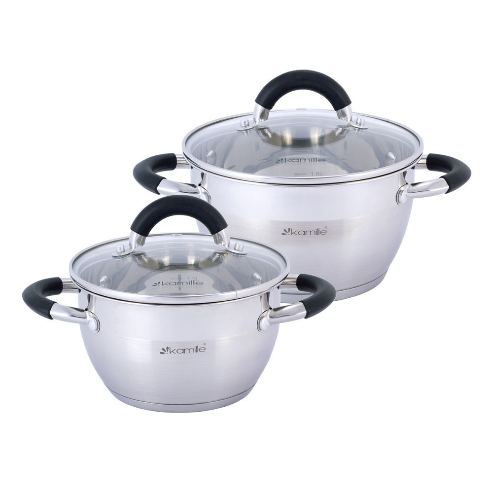 Набір каструль Kamille KM-5753 4 предмети Киев - изображение 1