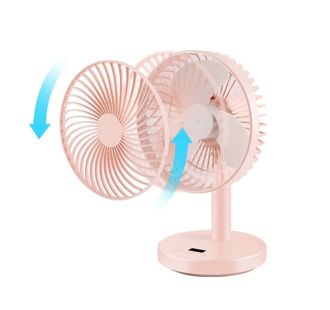 Вентилятор настольный Jile Desktop small fan 01 Pink 7 Вт розовый Київ - зображення 4