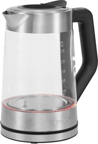 Электрочайник Polaris WIFI IQ Home Matte PWK 17111CGLD 1.7 л серебристый Київ - зображення 3