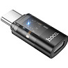 Адаптер Hoco UA36A Lightning to Type-C Black (Код товару:41327) Харків