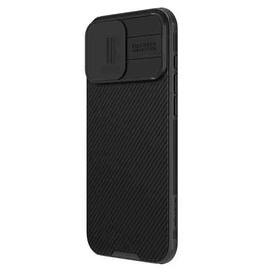 Карбоновая накладка Nillkin CamShield Pro для Apple iPhone 16 (6.1") Херсон