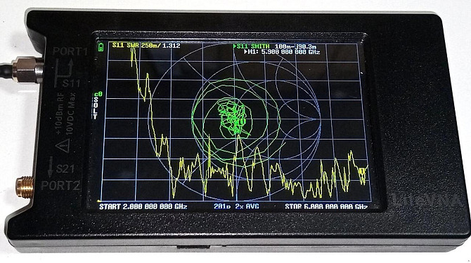 Антенна 2,7 ГГц-11 ГГц 3dBi 5 Вт Deepace UWB-2, SMA-female (гнездо). Смотрите графики КСВ. Дніпро - зображення 6