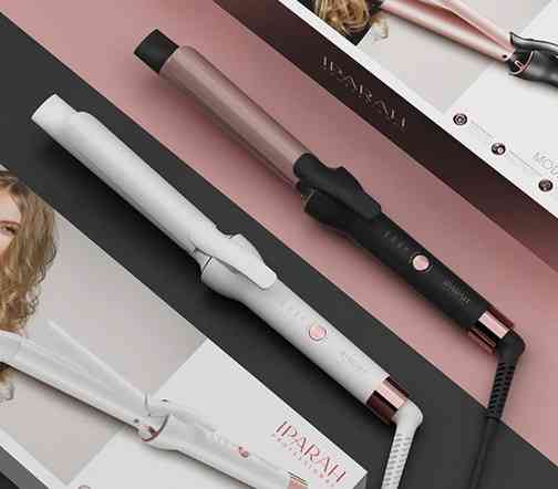 Плойка для волос IPARAH P-201W WHITE 45 Вт белая Київ