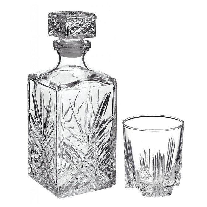Набір для віскі Bormioli Rocco Selecta 226041-S-1-A-021990 7 предметів Київ - зображення 1
