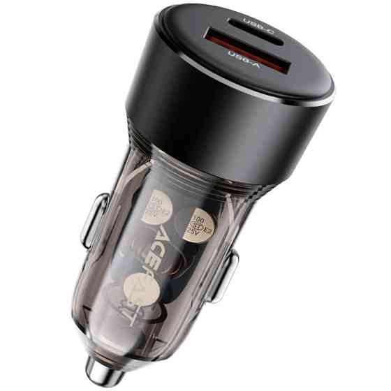 АЗУ Acefast B12 PD30W+QC3.0 total 60W (1USB-A/1C) Херсон