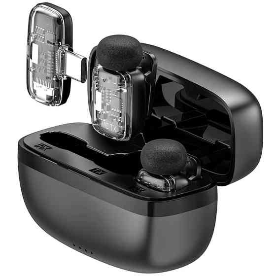 Петличный беспроводной микрофон WIWU WM008 Dual-mic ANC Type-C Херсон