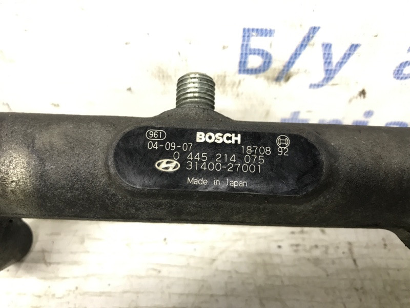 Топливная рампа Hyundai Tucson 2004-2009 3140027001 (Арт. 31720) Киев - изображение 5