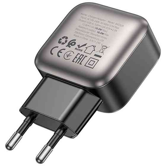 СЗУ Borofone BAS52A Absolute QC3.0 18W (1USB-A) Херсон