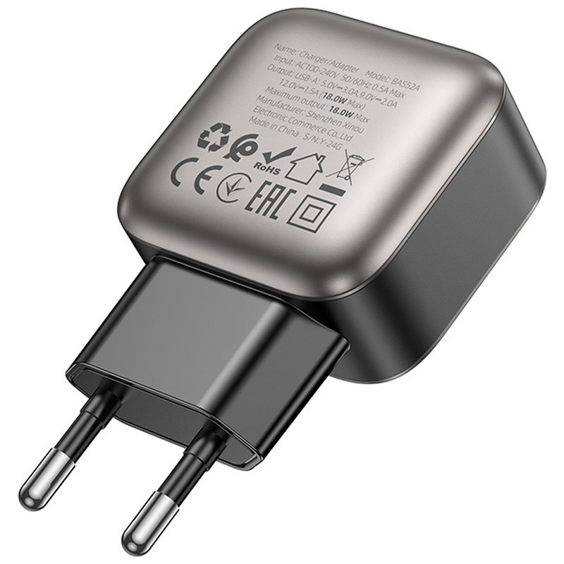 СЗУ Borofone BAS52A Absolute QC3.0 18W (1USB-A) Херсон - зображення 3