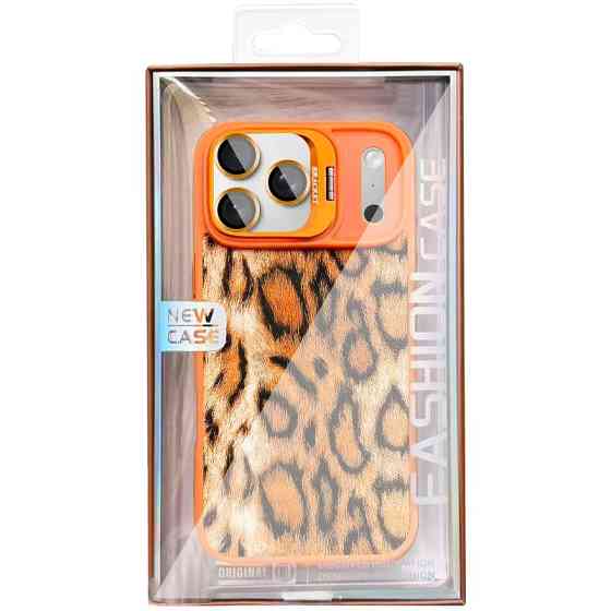 Чехол TPU+PC Wild Leopard with MagSafe and Lens для Apple iPhone 17 Pro Max (6.9") Херсон