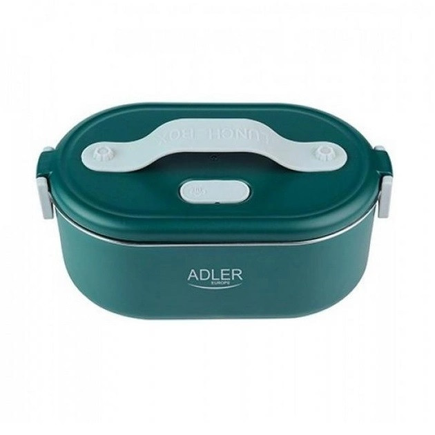 Ланч бокс з підігрівом Adler AD-4505-green 800 мл зелений Киев - изображение 1