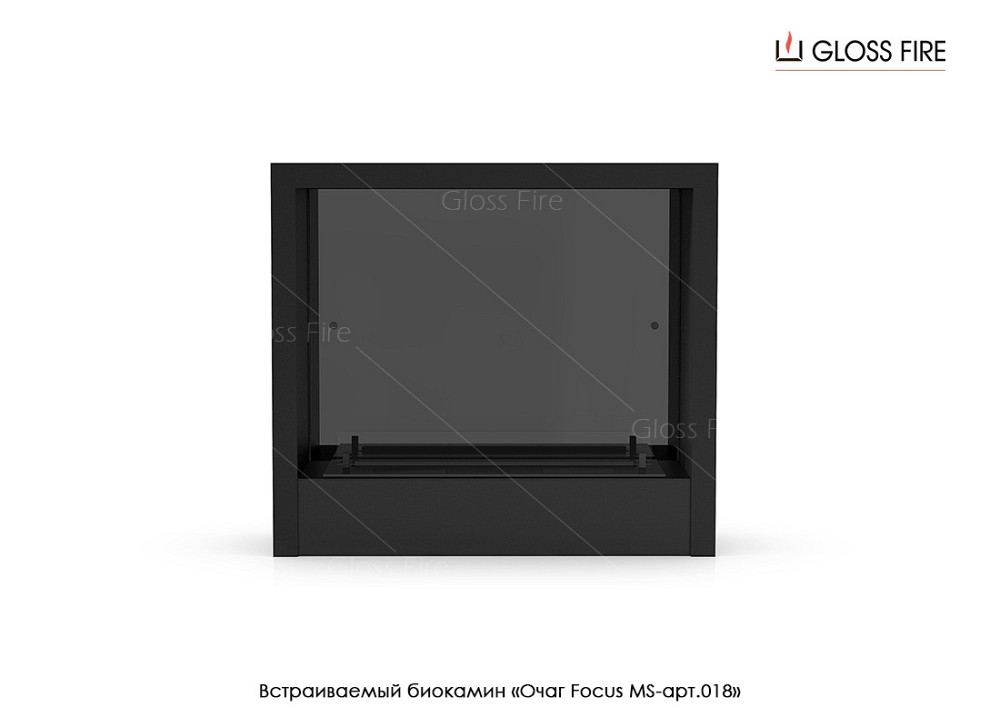 Вбудований біокамін «Очаг 1000 MS-арт.018» Gloss Fire Харків - зображення 8