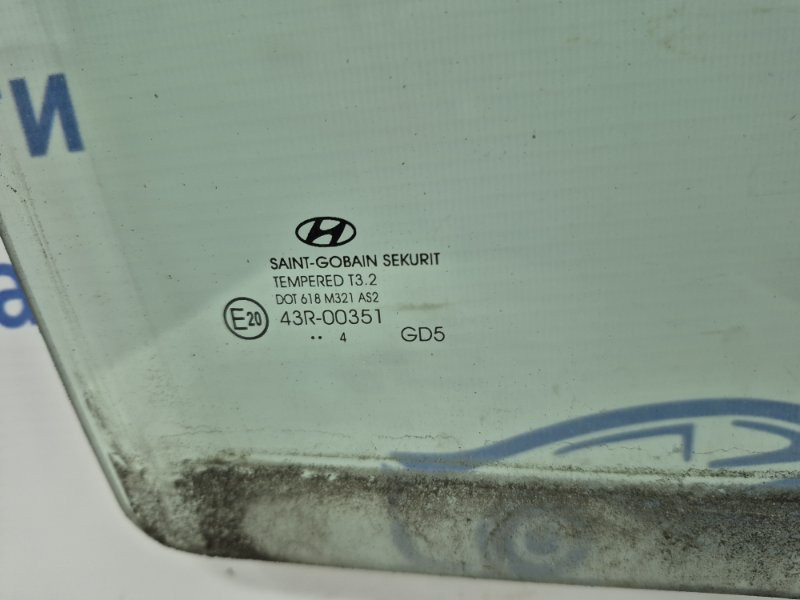 Стекло двери заднее правое Hyundai I30 GD 1.6 DIESEL D4FB 2011 (б/у) Киев - изображение 3