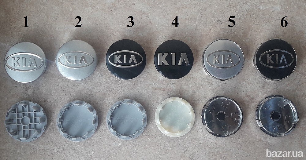 Ступичные колпачки в диски (заглушки в диски) KIA Київ - зображення 1