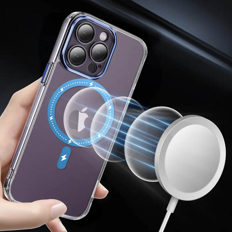 Чехол TPU+PC Colorful with Magnetic Fit для Apple iPhone 12 Pro (6.1") Херсон - изображение 11