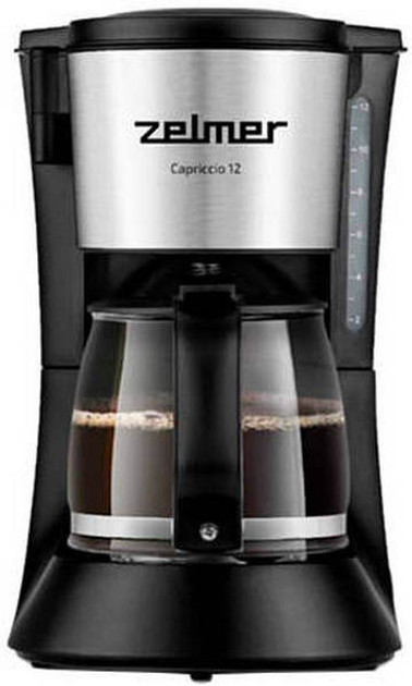 Кофеварка капельная ZELMER ZCM1200 680 Вт черная Киев - изображение 6