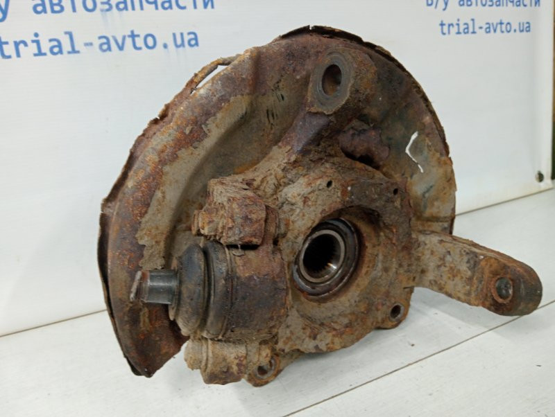 Кулак поворотный левый со ступицей SsangYong Rexton Y250 2.7 D27DT 2006 (б/у) Київ - зображення 4