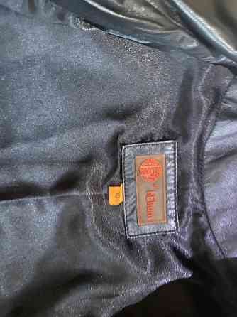 Чорна шкіряна куртка відомого українського бренду, шкірянка, шкіряна куртка Полтава