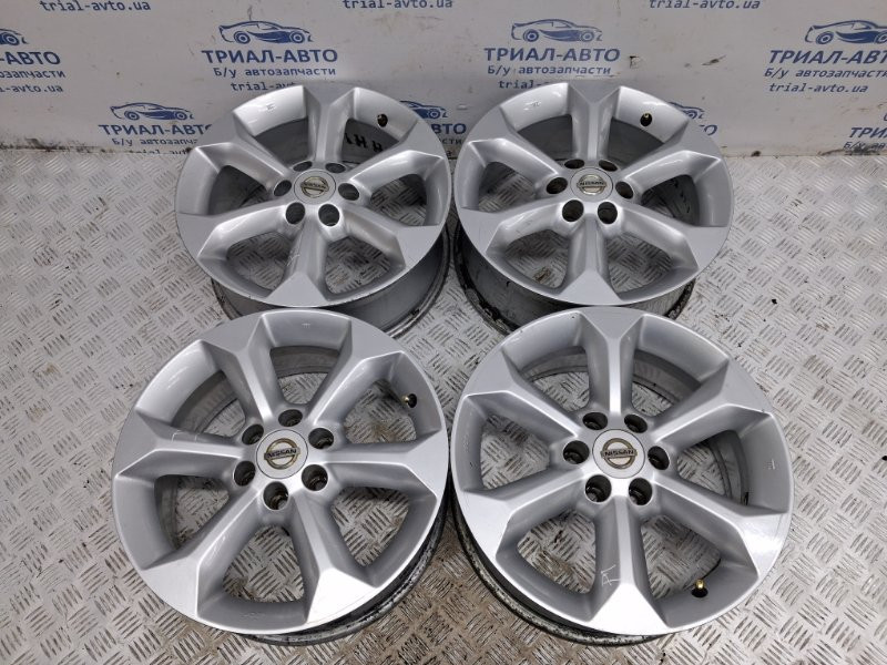 Диски титан комплект R17 Nissan Navara D40 2.5 DIESEL YD25DDTI 2004 (б/у) Київ - зображення 1