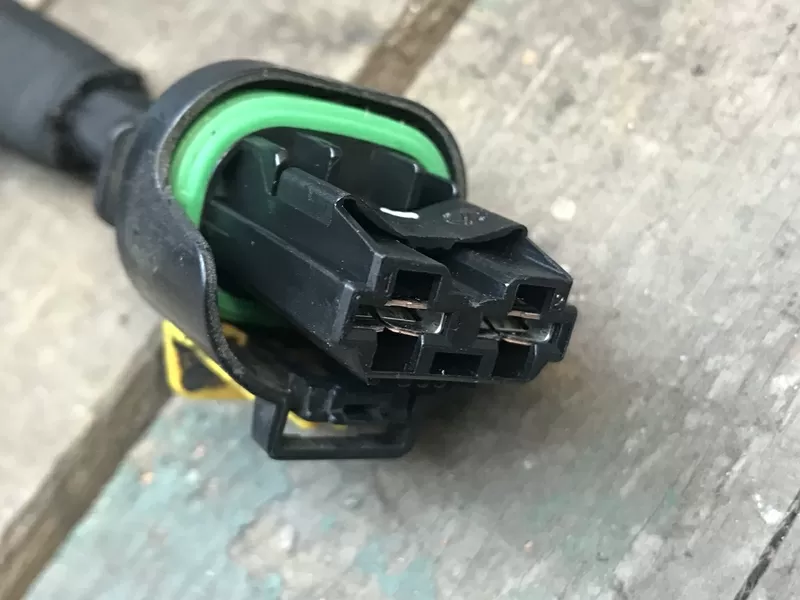 Бу разъём фишка блока предохранителей Renault Megane 3 243800011R , желтая . Кропивницький - зображення 4