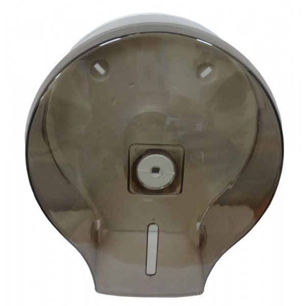 Диспенсер для туалетной бумаги джамбо чёрный прозрачный пластик JTA 109 Київ - зображення 1