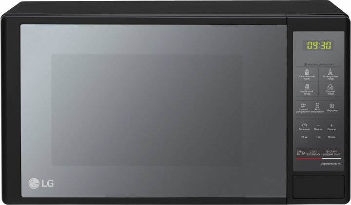 Мікрохвильова піч LG MS2042DARB 20 л Київ - зображення 1