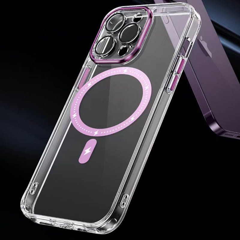 Чехол TPU+PC Colorful with Magnetic Fit для Apple iPhone 13 Pro Max (6.7") Херсон - зображення 7