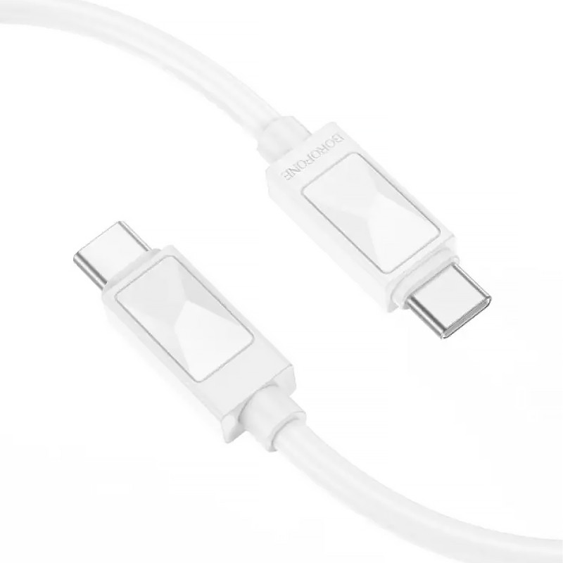 Дата кабель Borofone BX109 Type-C to Type-C 60W (1m) Херсон - зображення 4