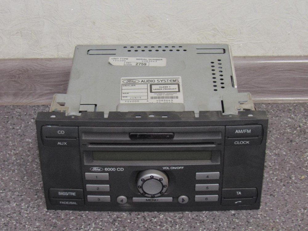 Автомагнитола Ford Transit 2006-2014 (8C1T-18C815-AC) Ковель - зображення 2