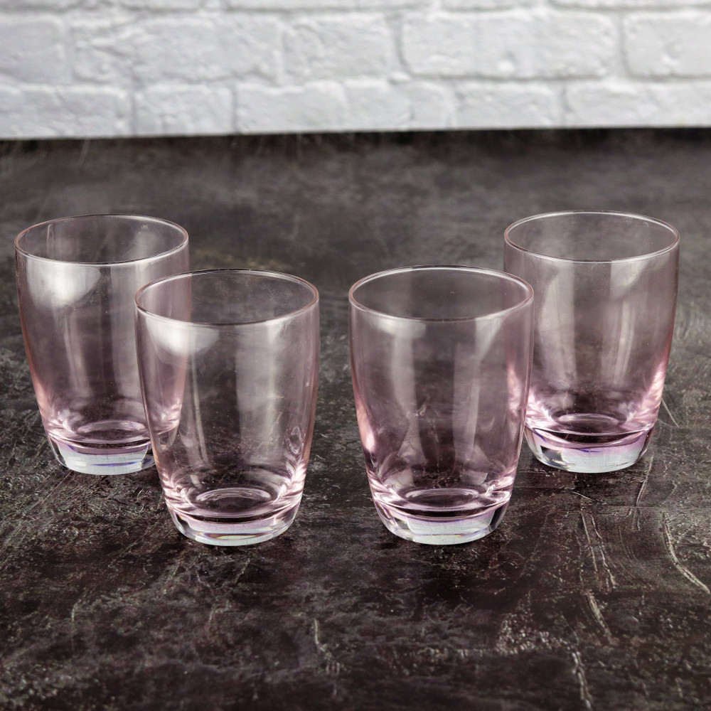 Набір стаканів низьких Luminarc Variation Shades Pink D4843 340 мл 4 шт Київ - зображення 1