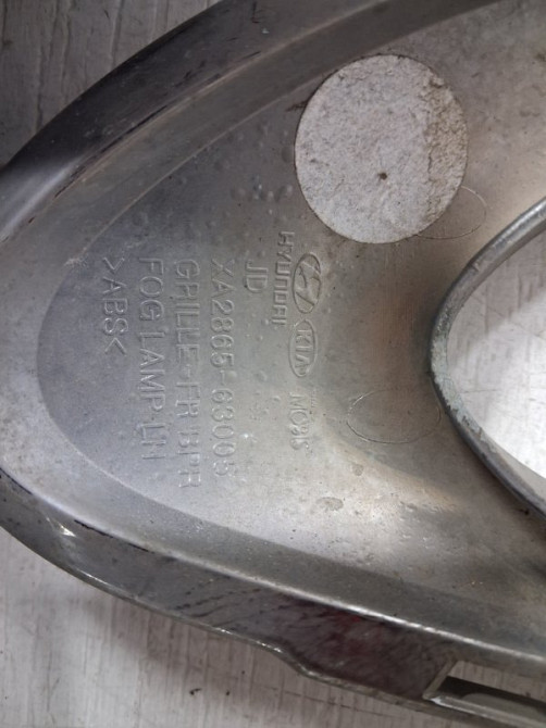 Решетка противотуманки левая Kia Ceed JD 1.6 DIESEL D4FB 2012 (б/у) Киев - изображение 4