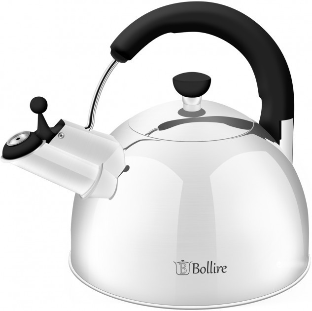 Чайник зі свистком Bollire BR-3007 2.5 л сріблястий Киев - изображение 1