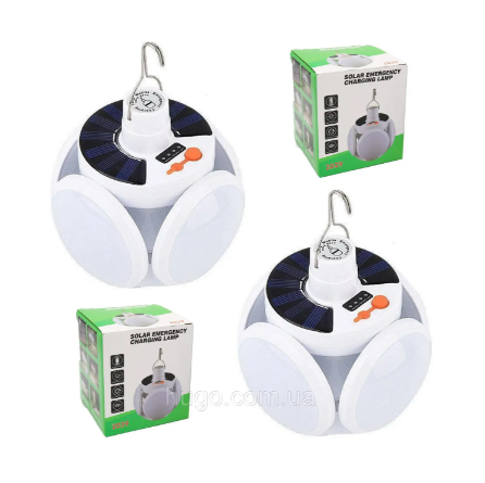 Комплект 2шт Підвісна лампа-ліхтар на акумуляторі з сонячною батареєю і USB-зарядкою! Одесса - изображение 1