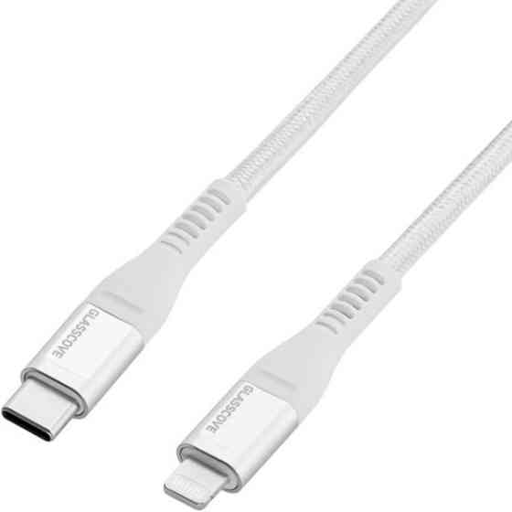 Glasscove USB кабель BRAID2 Type-C to Lightning 30W 1.2m White (GBCL13WH) Харьков