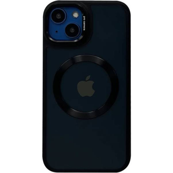 DM Чохол Black Hybrid Case with MagSafe для iPhone 13/14 Black Харків - зображення 2
