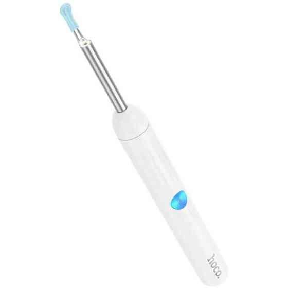 Інструмент для чищення вух з камерою Hoco HP65 White Харків