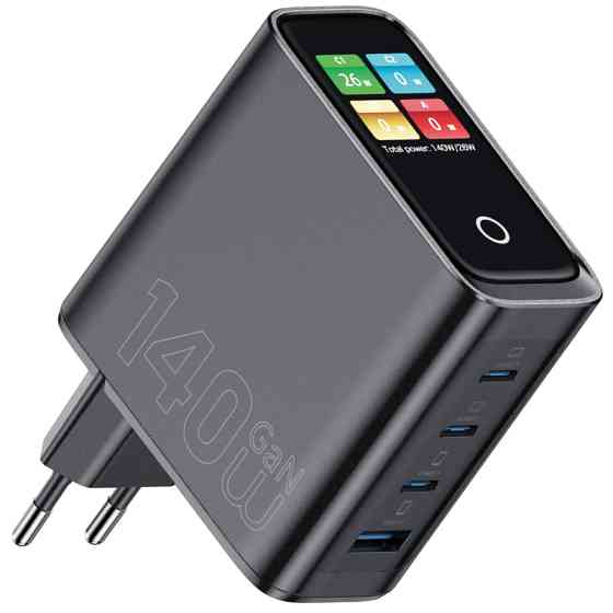 СЗУ WIWU G028 Intelligent PD140W+QC3.0 GaN (1USB-A/3C) Херсон