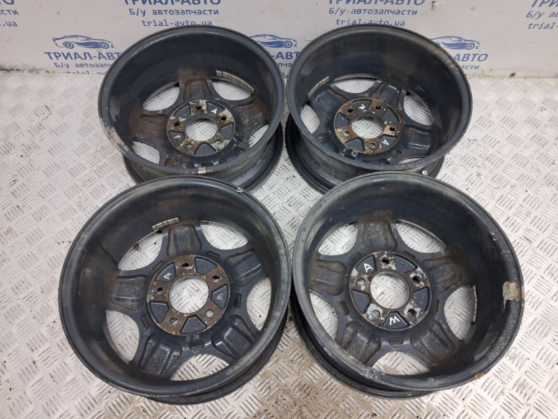 Диски титан комплект R16 SsangYong Rexton Y250 2.7 D27DT 2006 (б/у) Київ - зображення 6