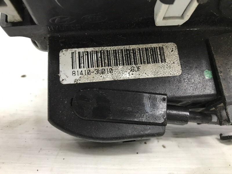 Замок двери задний левый Kia Sportage 2010-2016 814103U010 (Арт. 56869) Київ - зображення 5