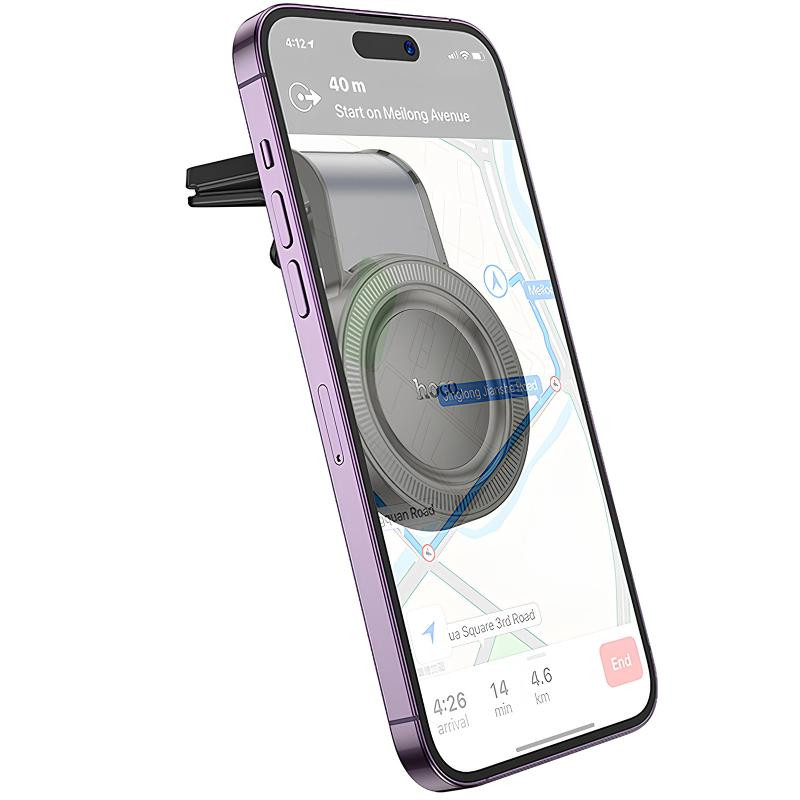 Автодержатель Hoco H59 Show ring magnetic (L air outlet) Херсон - зображення 6