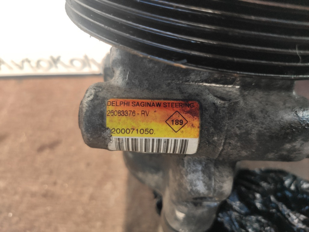 Насос гидроусилителя руля ГУР Renault Kangoo 1.9 dci 1997-2007 (8200071050) Ковель - изображение 2